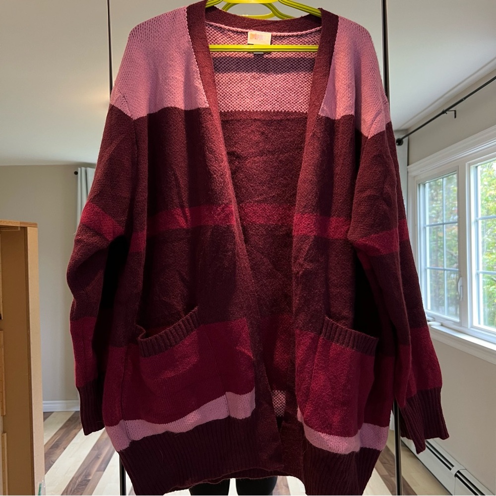 LulaRoe Peyton open front cardigan 2XL